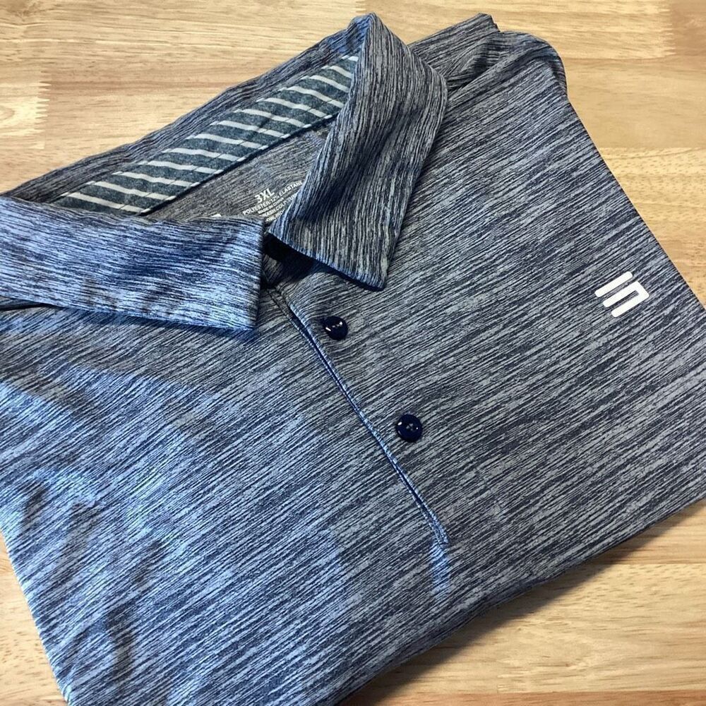 Men's Three Sixty Six Performance‎ Big & Tall Short Sleeved Polo - 3XL